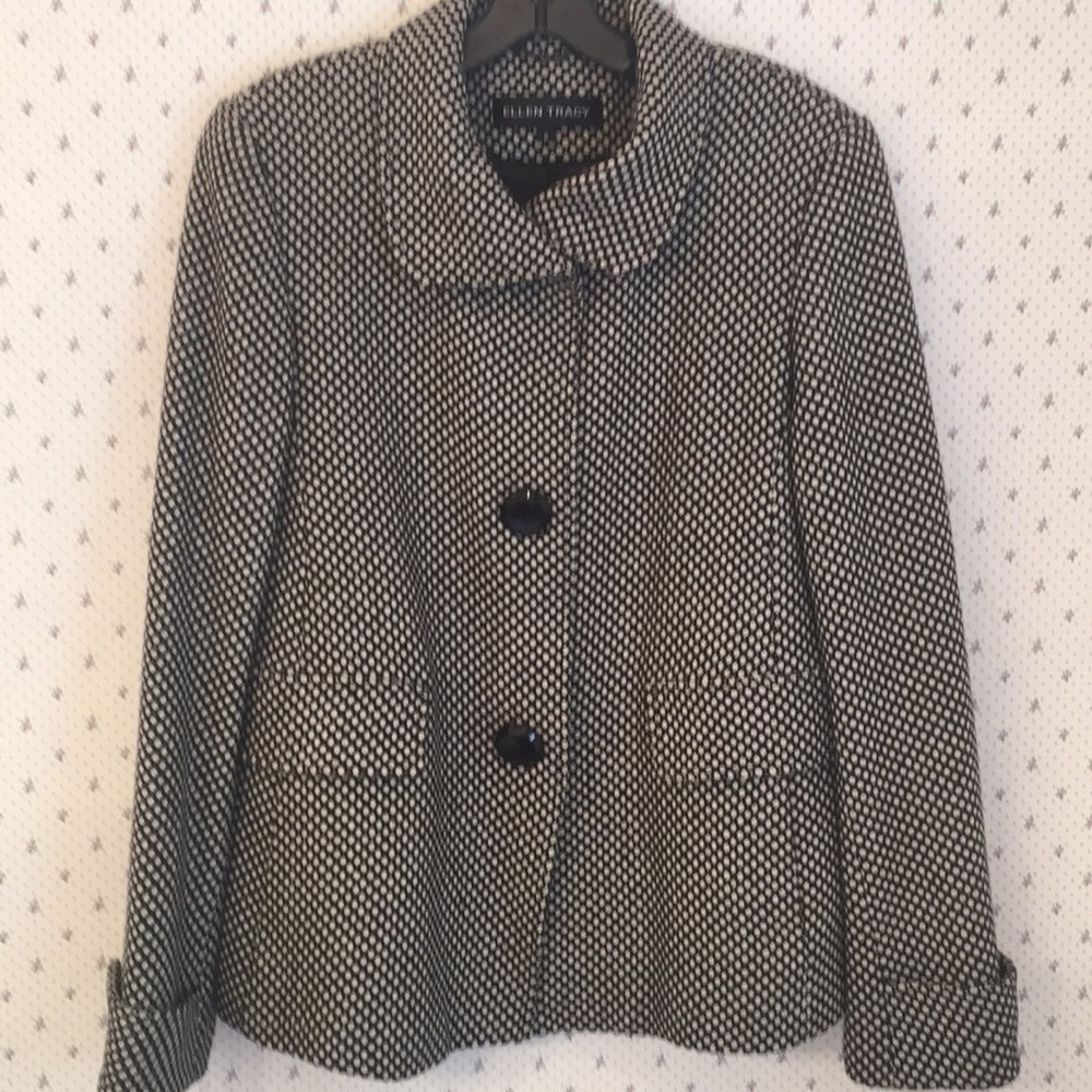 Ellen Tracy Short Swing Coat